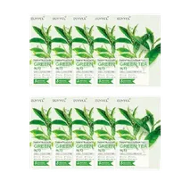 EUNYUL - Natural Moisture Mask Pack - Green Tea - 10pcs