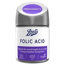 Boots Folic Acid 180 Tablets (6 months supply)