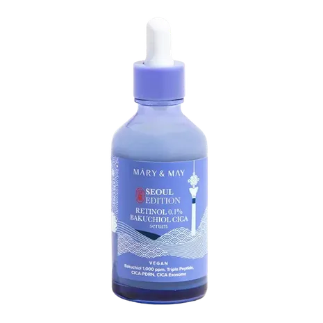 Mary&May - Retinol 0.1% Bakuchiol Cica Serum Seoul Edition - 80ML