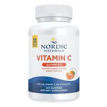 Nordic Naturals Vitamin C Gummies, 250mg Tangerine - 120 gummies