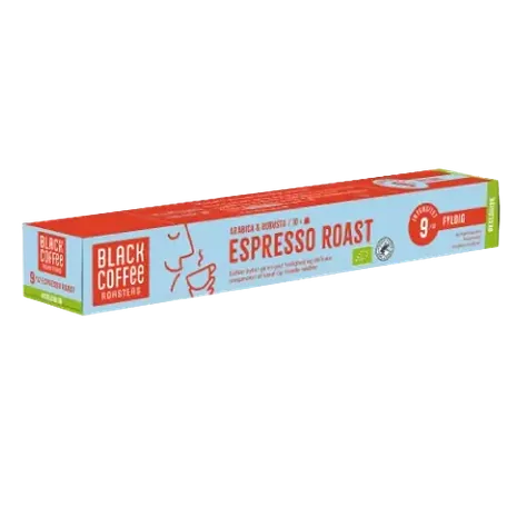 Black Coffee Roasters Espresso Roast 10 pods for Nespresso