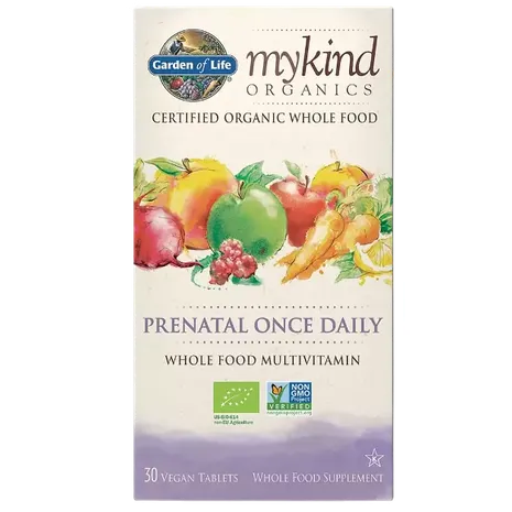 Garden of Life mykind Organics Prenatal Once Daily 30 caps