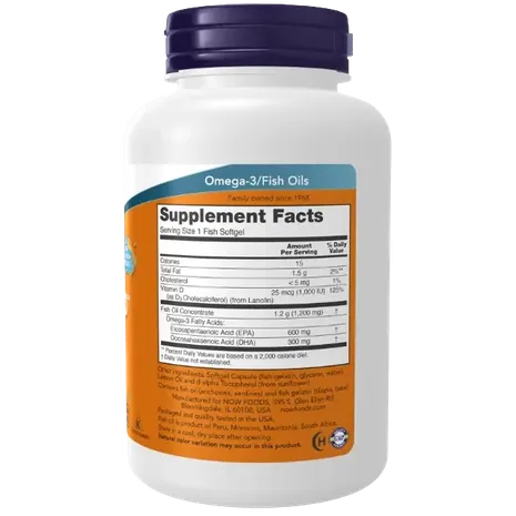 Now Foods Ultra Omega-3 - 180 Softgels