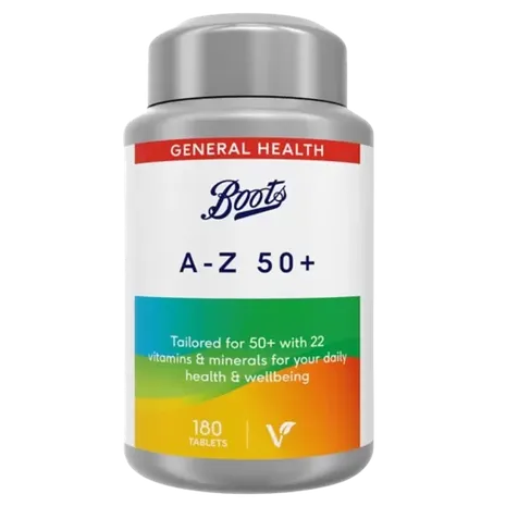 Boots A-Z 50+ 180 Tablets (6 month supply)