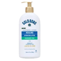Gold Bond Fragrance Free Healing Hydrating Lotion 14 Oz