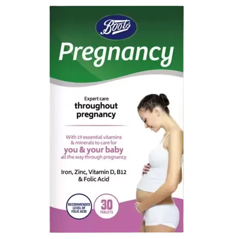 Boots Pregnancy Essential Vitamins - 30 Tablets