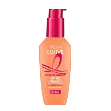 L'Oreal Paris Elvive Dream Lengths Frizz Killer Leave-In Serum for Long, Frizzy Hair 100ml