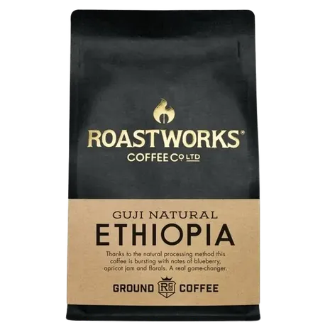 Roastworks Ethiopia Natural Ground Coffee 200g