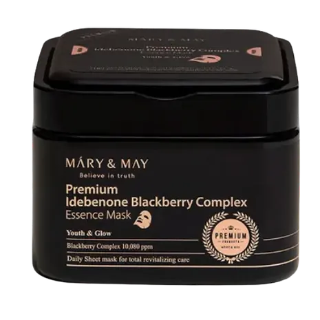 Mary&May - Premium Idebenone Blackberry Complex Essence Mask