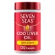Seven Seas Cod Liver Oil One-A-Day Omega-3 Fish Oil & Vitamin D 120 Capsules