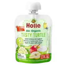 Holle Switzerland Organic Baby Food Pouch with Yogurt - Tasty Turtle