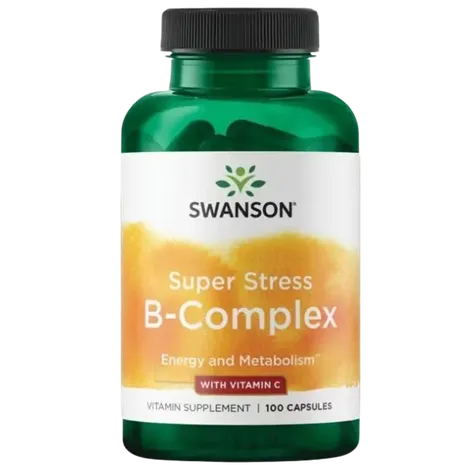 swanson Super Stress B-Complex with Vitamin C 100 caps