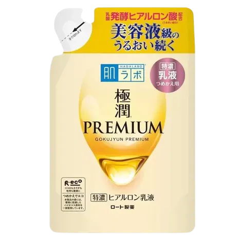 Rohto Mentholatum - Hada Labo Gokujyun Premium Emulsion Refill 140ML