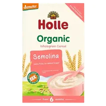 Holle Switzerland Organic Semolina Baby Porridge
