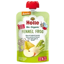 Holle Switzerland Organic Baby Food Pouch - Fennel Frog