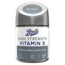 Boots High Strength Vitamin D 25 µg Food Supplement 90 Tablets