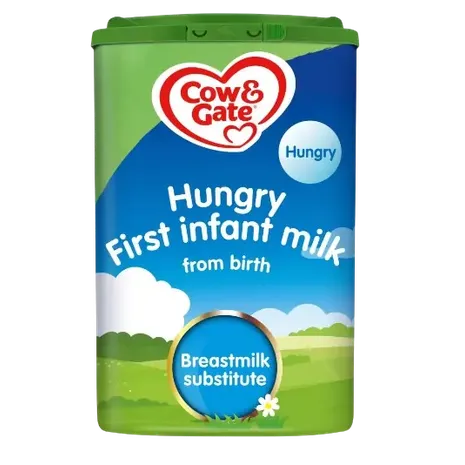Cow & Gate Hungry First Baby Milk Formula Powder 0-12 Months 800g