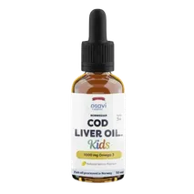 Osavi Norwegian Cod Liver Oil Kids 1000mg Omega 3 (Lemon) 50ml