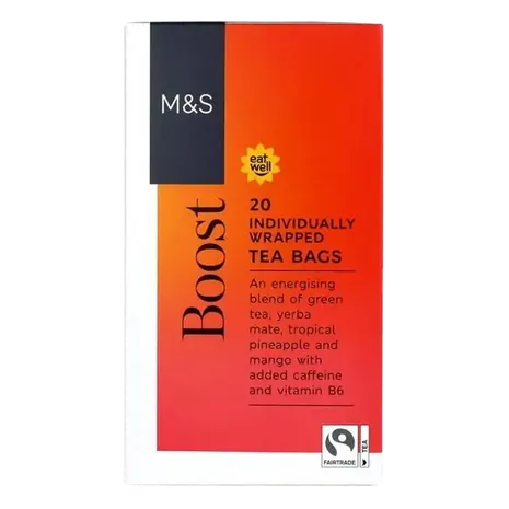 M&S Green Tea Boost Teabags 20 per pack