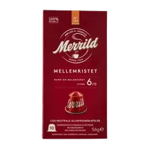 Merrild Mellemristet 10 pods for Nespresso