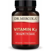 Dr. Mercola, Vitamin K2, 180 mcg - 90 Capsules