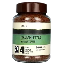 M&S Fairtrade Italian Style Instant Coffee 200g
