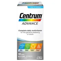 Centrum Advance Multivitamins & Minerals - 100 Tablets