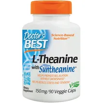 Doctor's Best L-Theanine with Suntheanine, 150mg - 90 vcaps