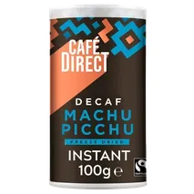Cafedirect Fairtrade Decaf Machu Picchu Instant Coffee 100g