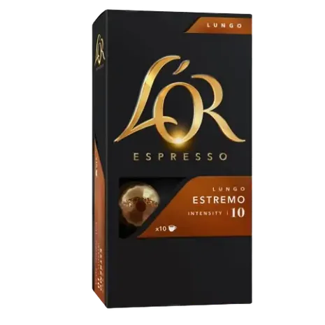L'OR Lungo Estremo 10 pods for Nespresso