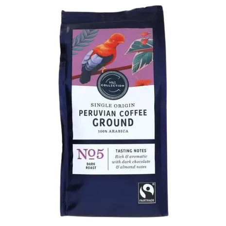 M&S Fairtrade Peruvian Ground Coffee 227g