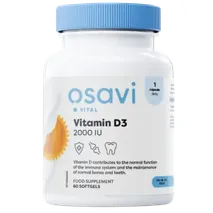 Osavi Vitamin D3 2000iu 60 Softgels