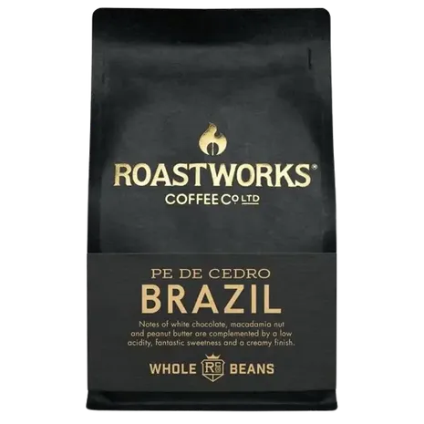 Roastworks Brazil Whole Bean Coffee 200g