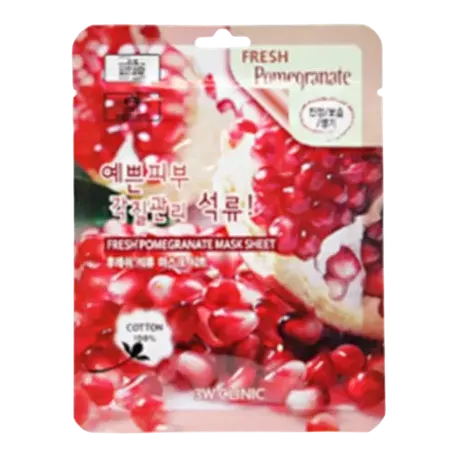 3W Clinic - Fresh Pomegranate Mask Sheet - 1pc