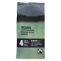 M&S Fairtrade Italian Coffee Beans 227g