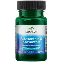 Swanson Astaxanthin & Zeaxanthin - 60 softgels