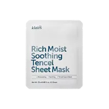 Klairs Rich Moist Soothing Tencel Sheet Mask  korean skincare products