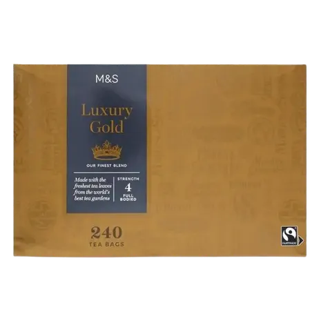 M&S Gold Teabags 240 per pack