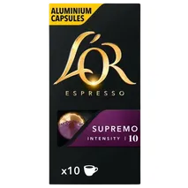 L'OR Espresso Supremo Intensity 10 Coffee Capsules