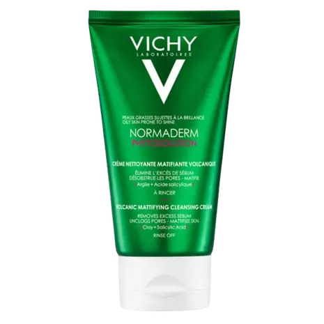 Vichy  Normaderm Phytosolution Mattifying Clay to Foam Cleanser  125 ML