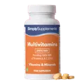 Simplysupplements Multivitamins A,B,C,D & E 100% NRV 120 Capsules