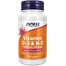 NOW Foods Vitamin D-3 & K-2, Veg - 120 Caps
