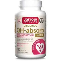 Jarrows Formulas Ubiquinol QH-absorb, 100mg - 120 softgels