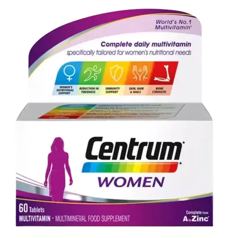 Centrum Women Multivitamins & Minerals - 60 Tablets