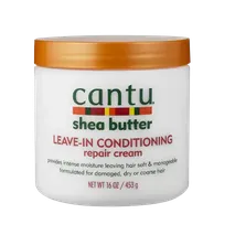 Cantu Shea Butter Leave-In Conditioning Repair Cream curgly girl methods approved prouducts