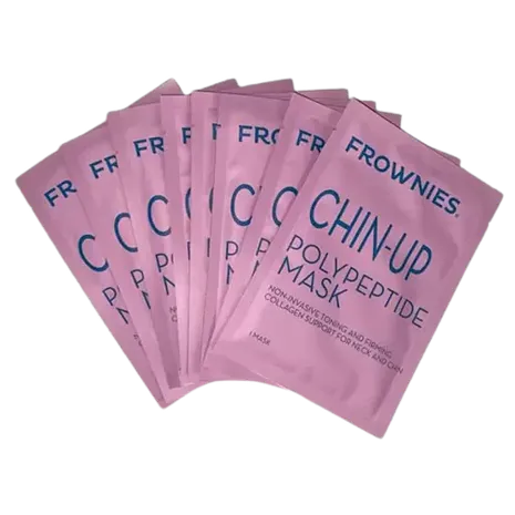 Frownies CHIN-UP Peptide Neck and Chin Mask