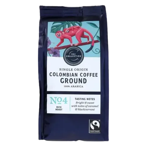 M&S Fairtrade Colombian Ground Coffee 227g