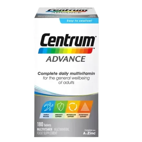 Centrum Advance Multivitamins & Minerals - 180 Tablets