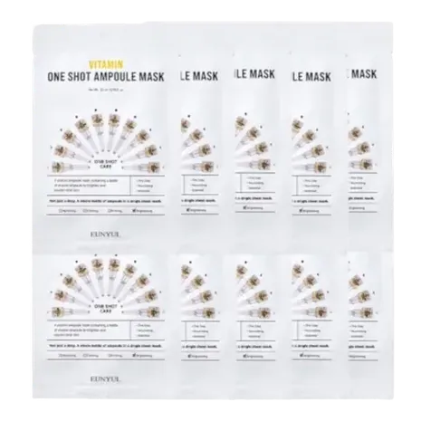 EUNYUL - Vitamin One Shot Ampoule Mask - 10pcs