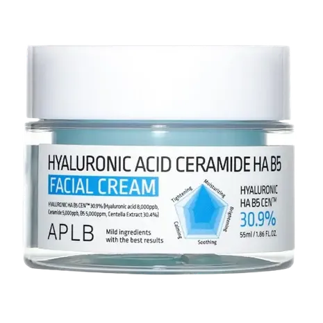 APLB - Hyaluronic Acid Ceramide HA B5 Facial Cream - 55ml